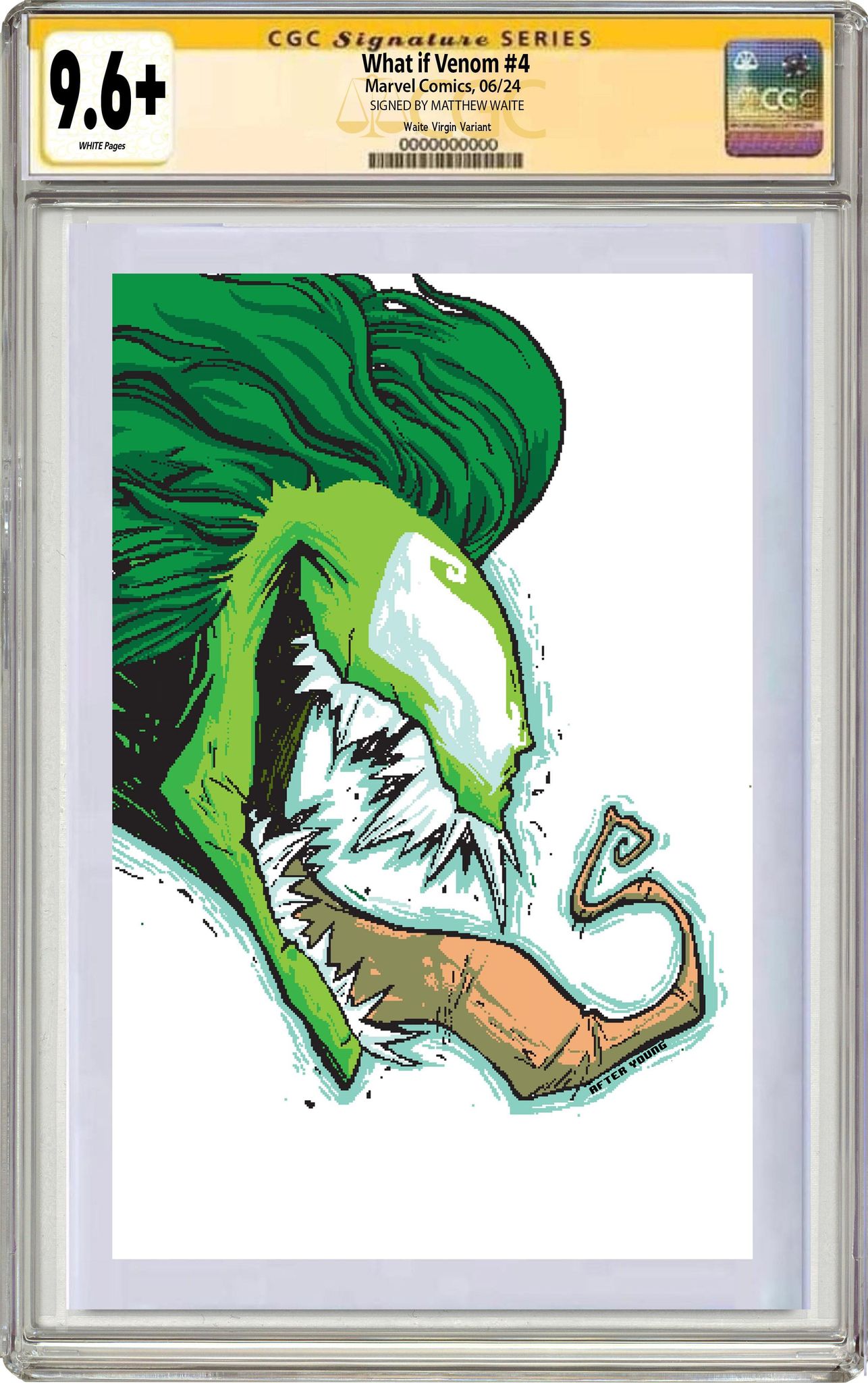 WHAT IF VENOM #4 | Matthew Waite Skottie Young Homage Variant