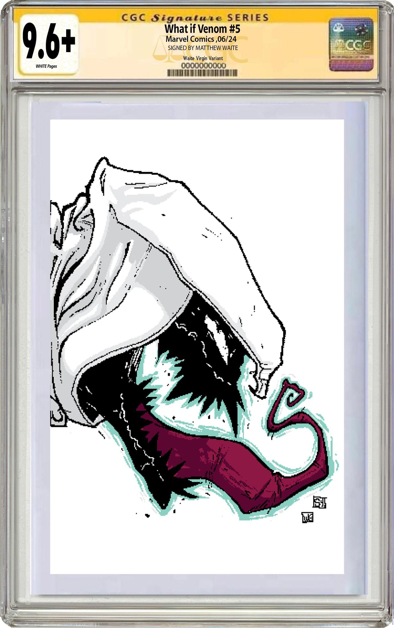 WHAT IF VENOM #5 | Matthew Waite Skottie Young Homage Variant