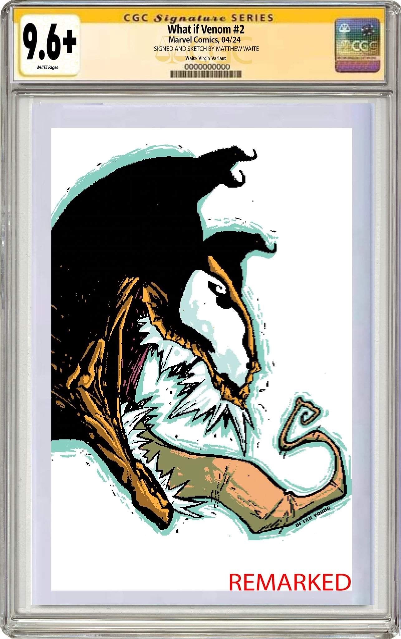 WHAT IF VENOM #2 | Matthew Waite Skottie Young Homage Variant
