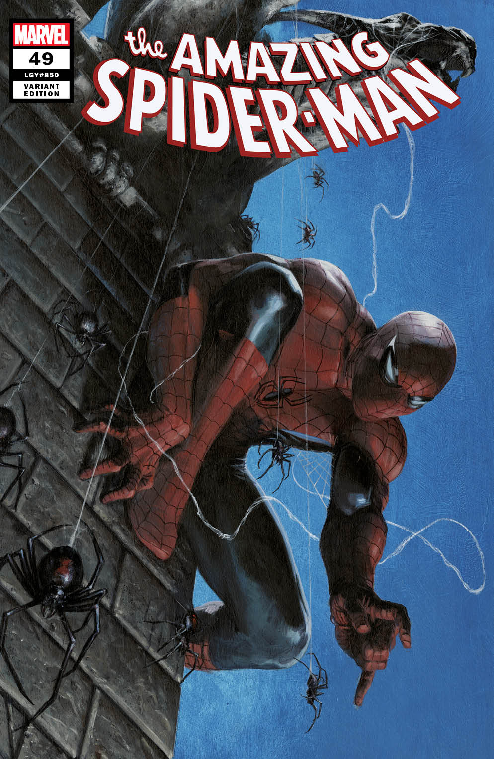 AMAZING SPIDER - MAN 49 UNKNOWN COMICS GABRIELE DELLOTTO EXCLUSIVE VAR (09/30/2020) - East Coast Comics