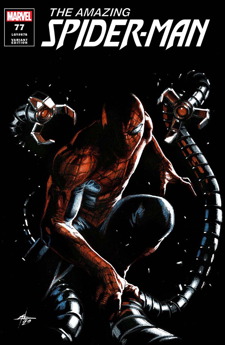 Amazing Spider - Man 77 Unknown Comics Gabriele Dell'Otto Exclusive Var (10/27/2021) - East Coast Comics