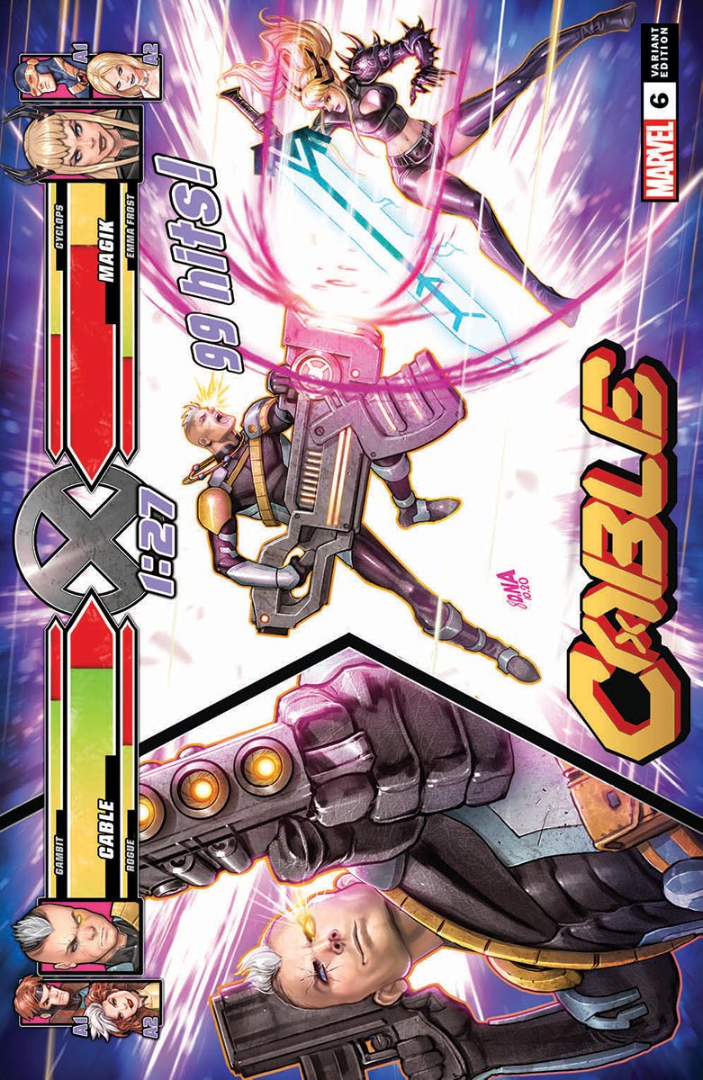 Cable 6 Unknown Comics David Nakayama Exclusive Var Xos (11/18/2020) - East Coast Comics