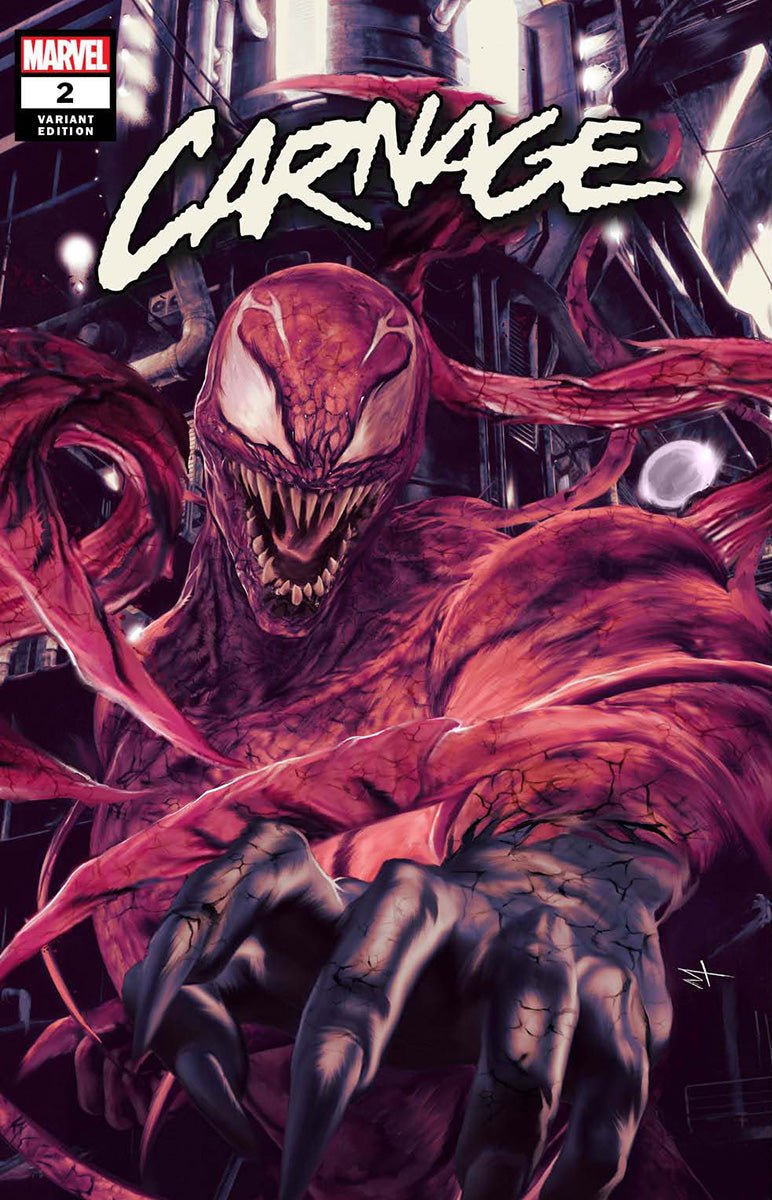 Carnage 2 Unknown Comics Marco Turini Exclusive Var (04/20/2022) (04/27/2022) - East Coast Comics