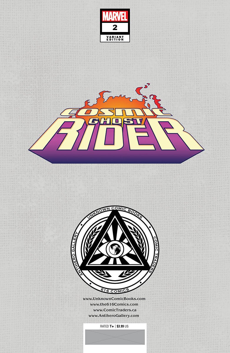 Cosmic Ghost Rider 2 Unknown Comics Marco Mastrazzo Exclusive Var (04/05/2023) - East Coast Comics