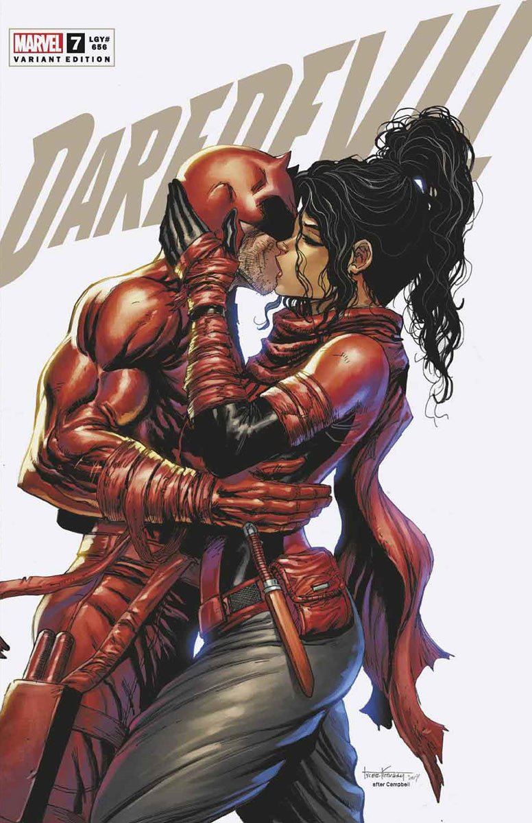 DAREDEVIL #7 UNKNOWN COMICS TYLER KIRKHAM EXCLUSIVE VAR (01/11/2023) - East Coast Comics