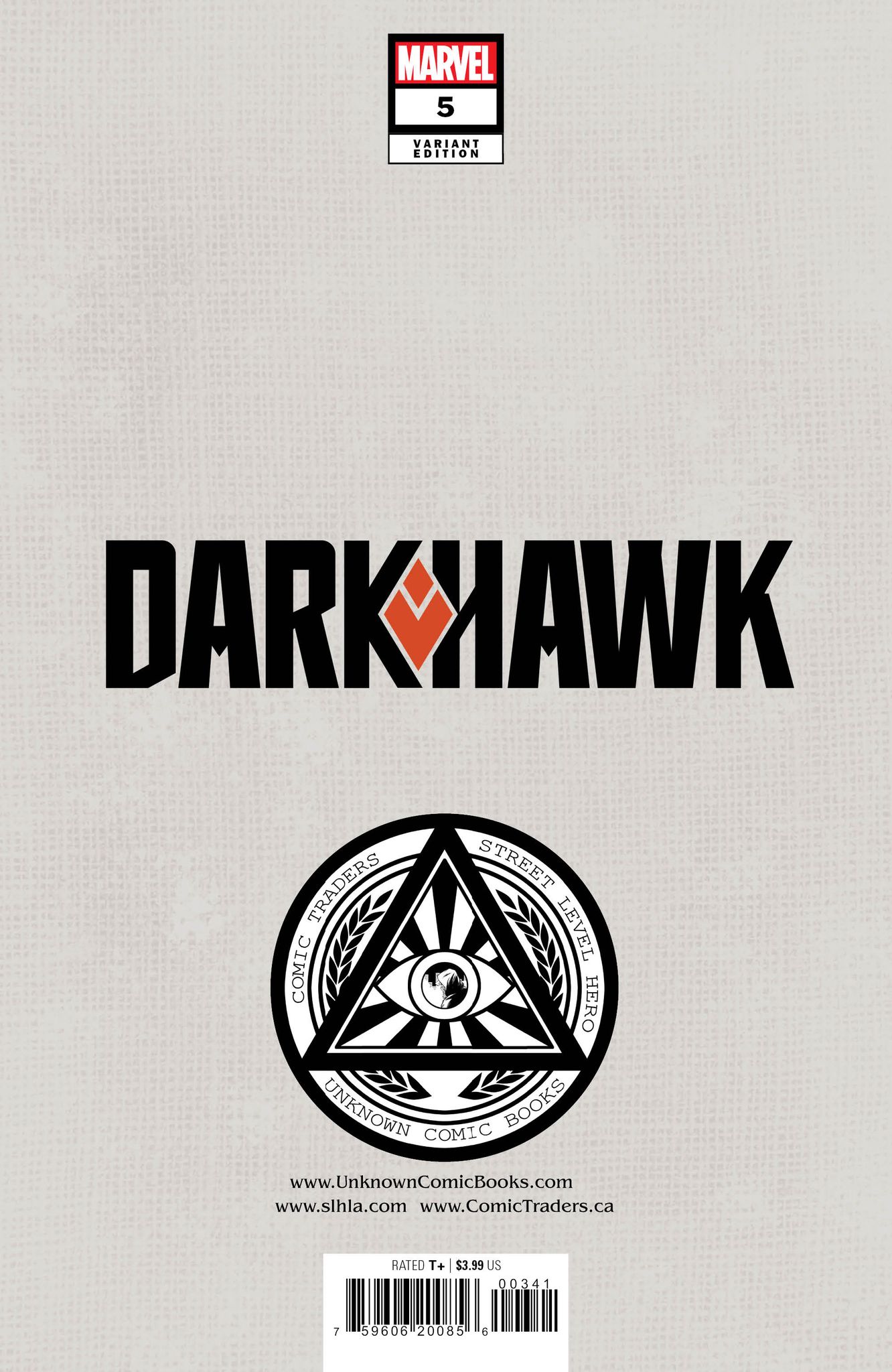 Darkhawk #5 (Of 5) Unknown Comics Taurin Clarke Exclusive Virgin Var (12/22/2021) (01/12/2022) - East Coast Comics