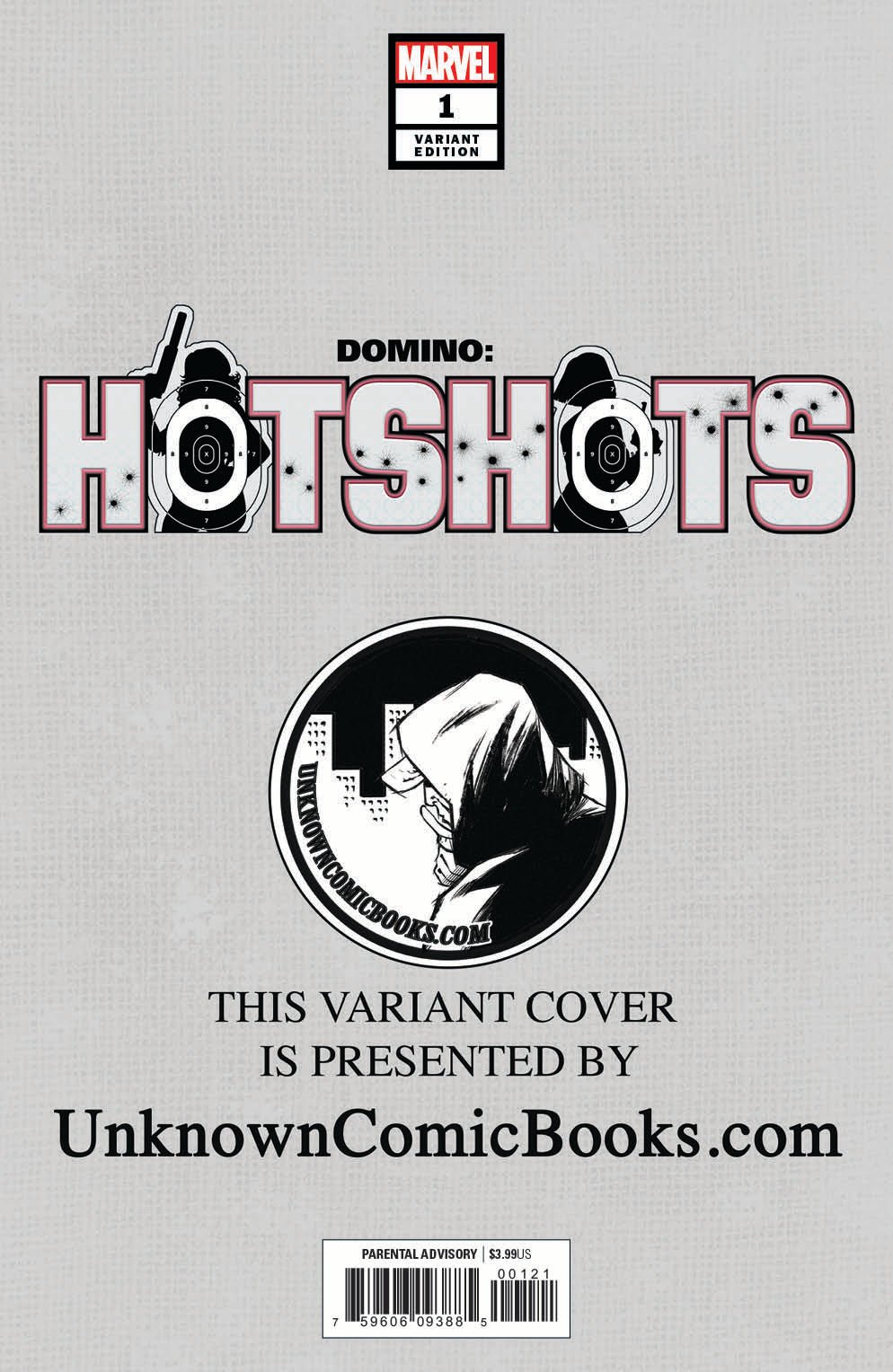 DOMINO HOTSHOTS 1 (OF 5) UNKNOWN COMIC BOOKS ECCC EXCLUSIVE 3/20/2019 - East Coast Comics