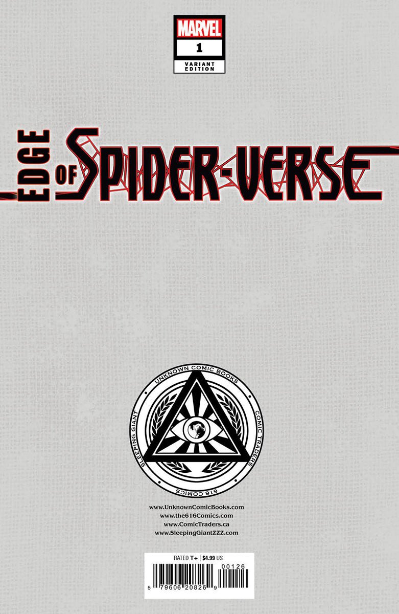 Edge Of Spider - Verse 1 Unknown Comics Nathan Szerdy Exclusive Var (02/21/2024) - East Coast Comics