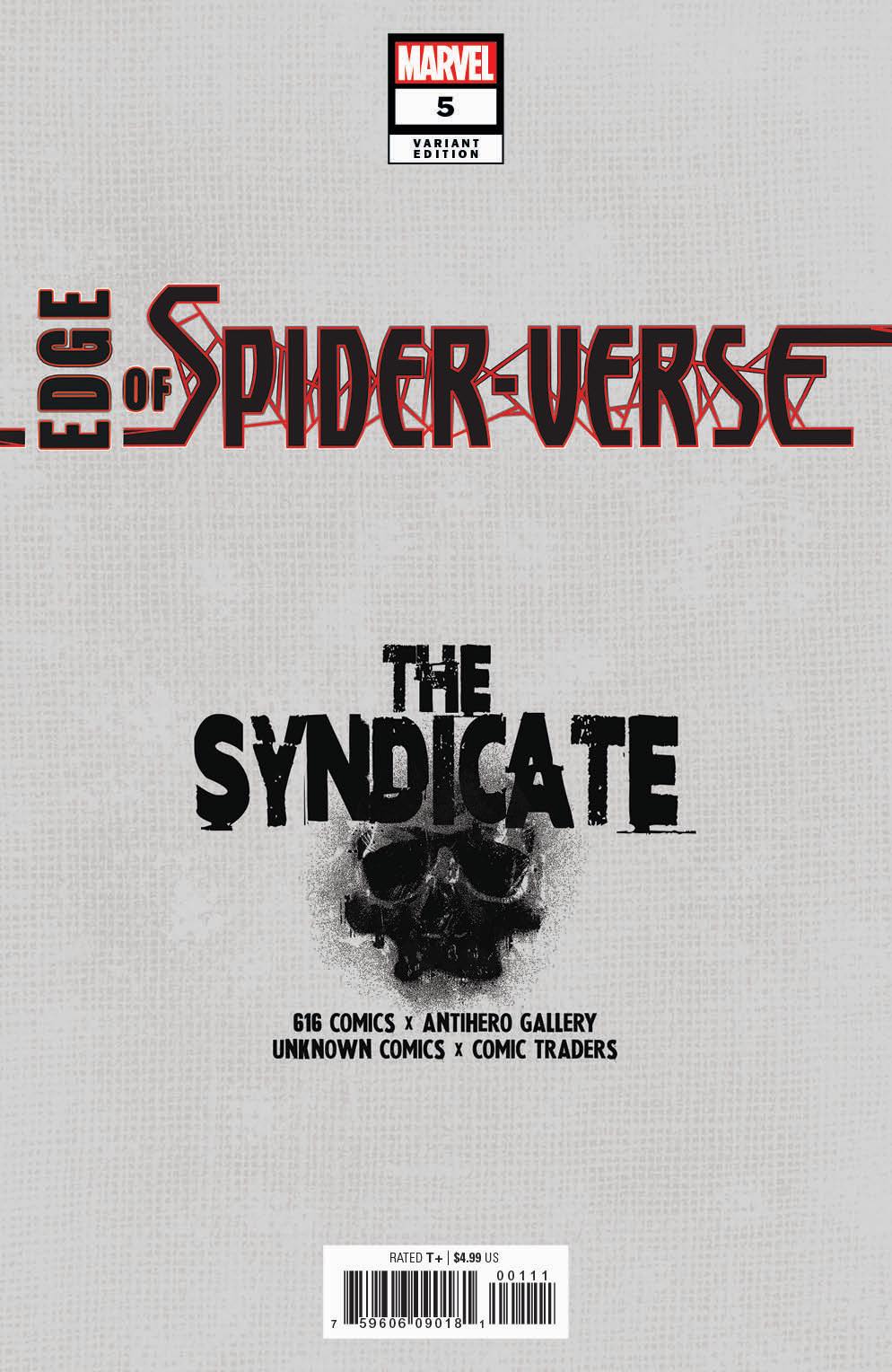 Edge Of Spider - Verse #5 Jay Anacleto Exclusive Virgin Var (10/19/2022) - East Coast Comics