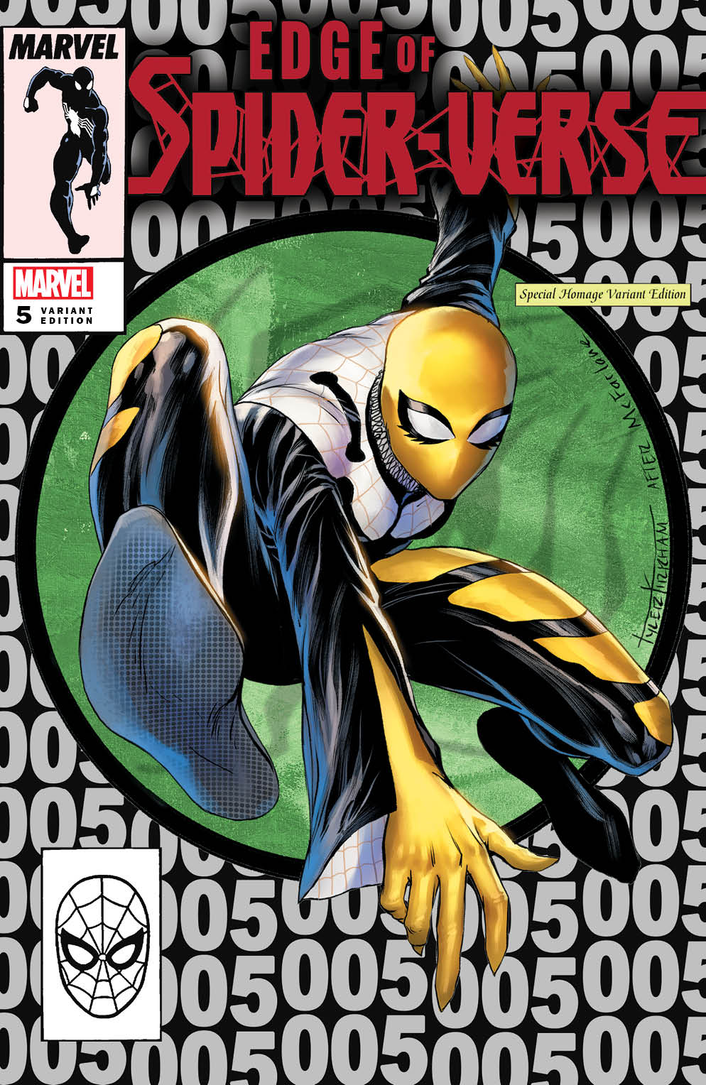 Edge Of Spider - Verse 5 Unknown Comics Tyler Kirkham Exclusive Nycc 2022 Silver Var (11/02/2022) - East Coast Comics