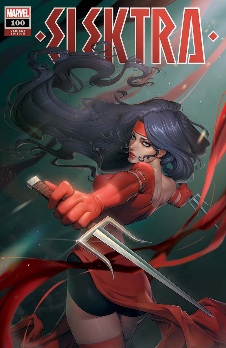 Elektra 100 Unknown Comics R1C0 Exclusive Var (04/13/2022) - East Coast Comics