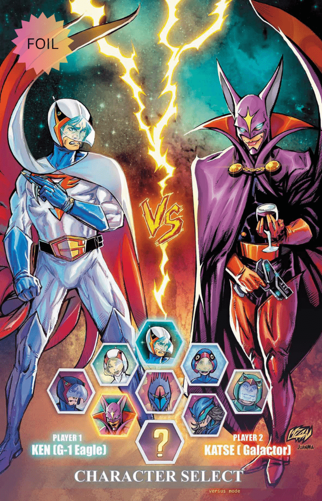 Gatchaman 1 - ECC Frank Uzan Variant - Foil - East Coast Comics