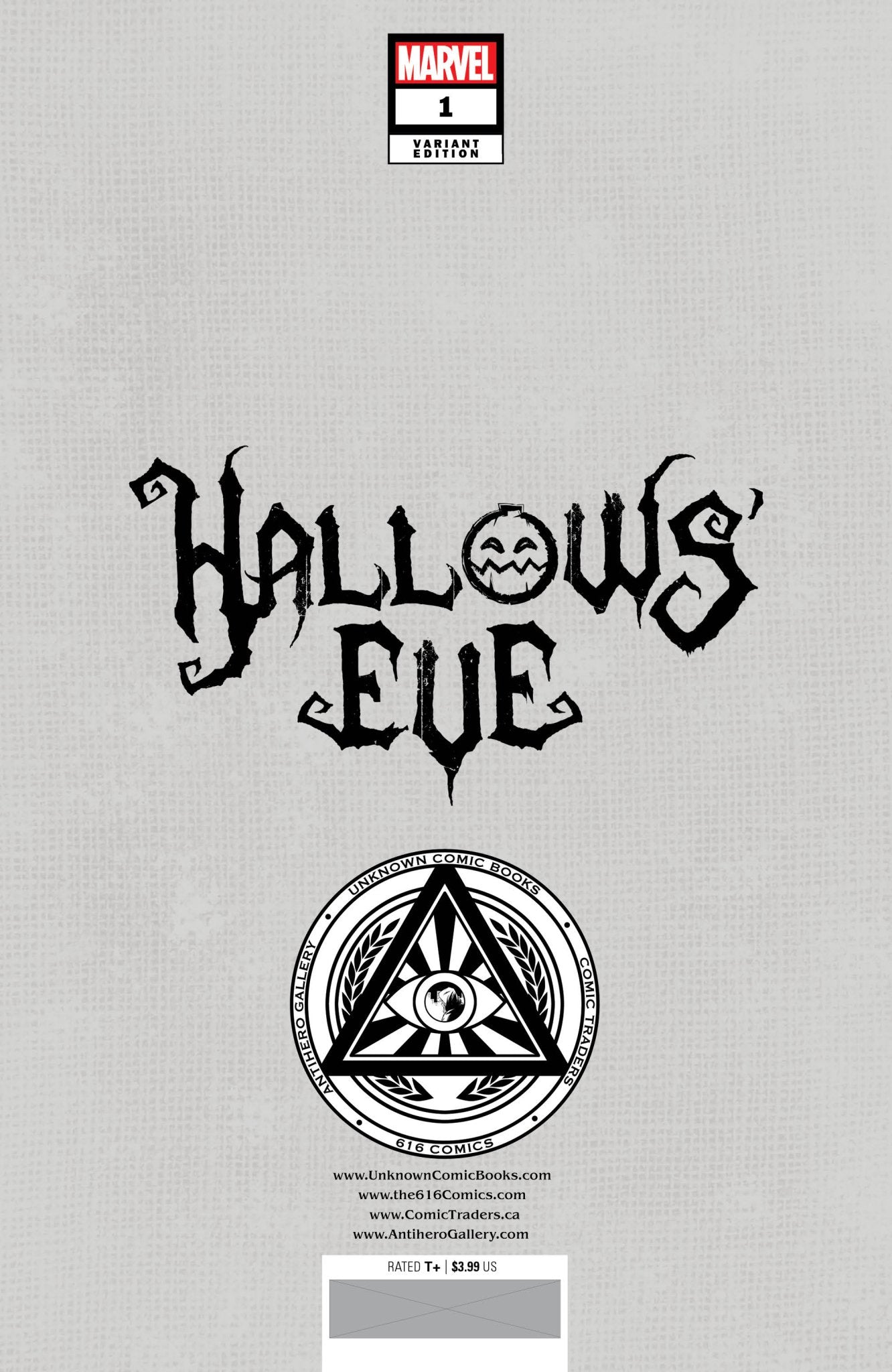Hallows' Eve #1 Unknown Comics Sabine Rich Exclusive Virgin Var (03/01/2023) - East Coast Comics