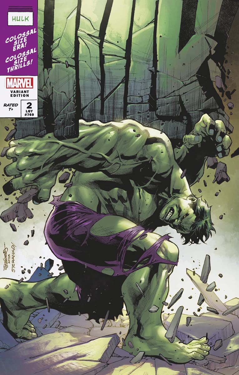 Hulk #2 Unknown Comics Stephen Segovia Exclusive Var (12/15/2021) - East Coast Comics