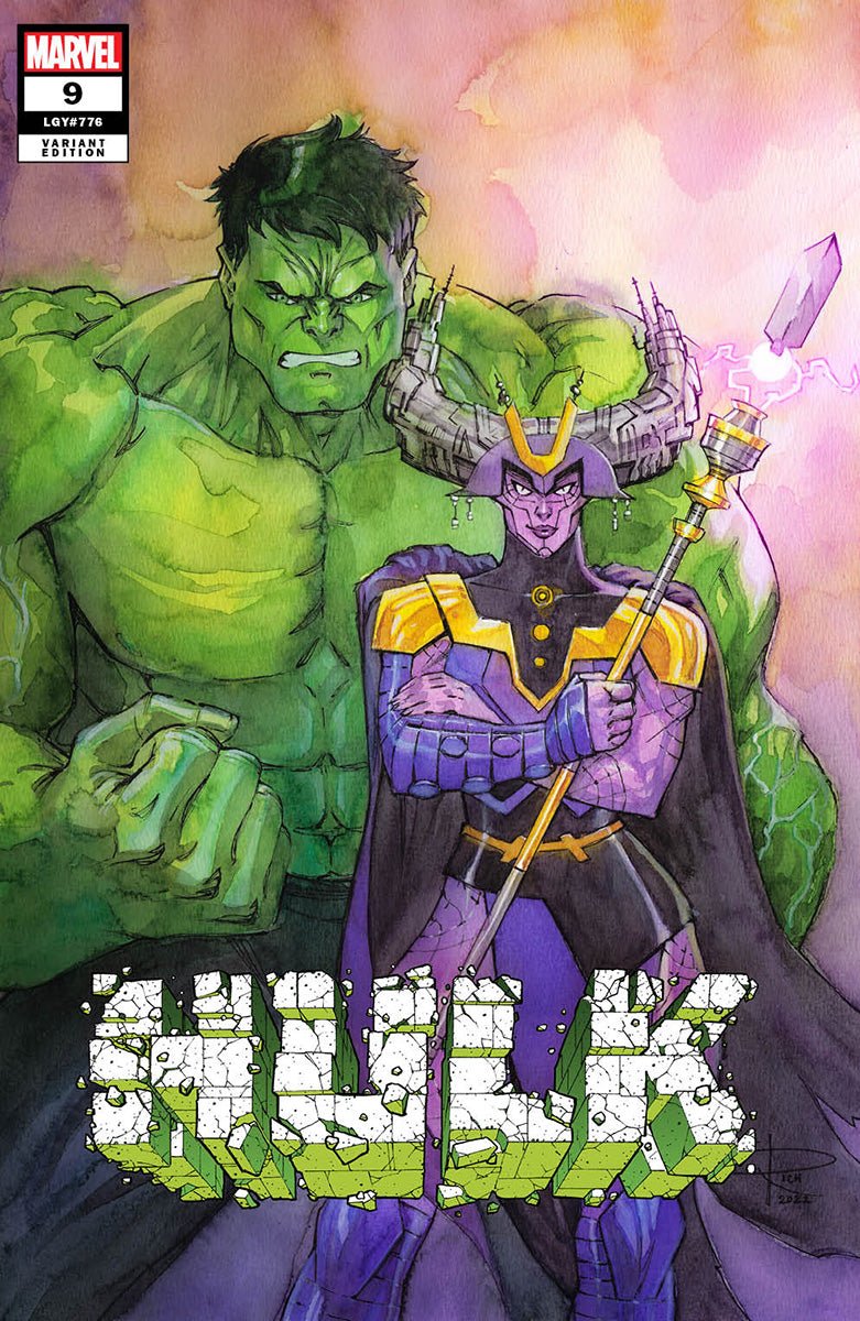 Hulk 9 Unknown Comics Sabine Rich Exclusive Var (10/05/2022) - East Coast Comics