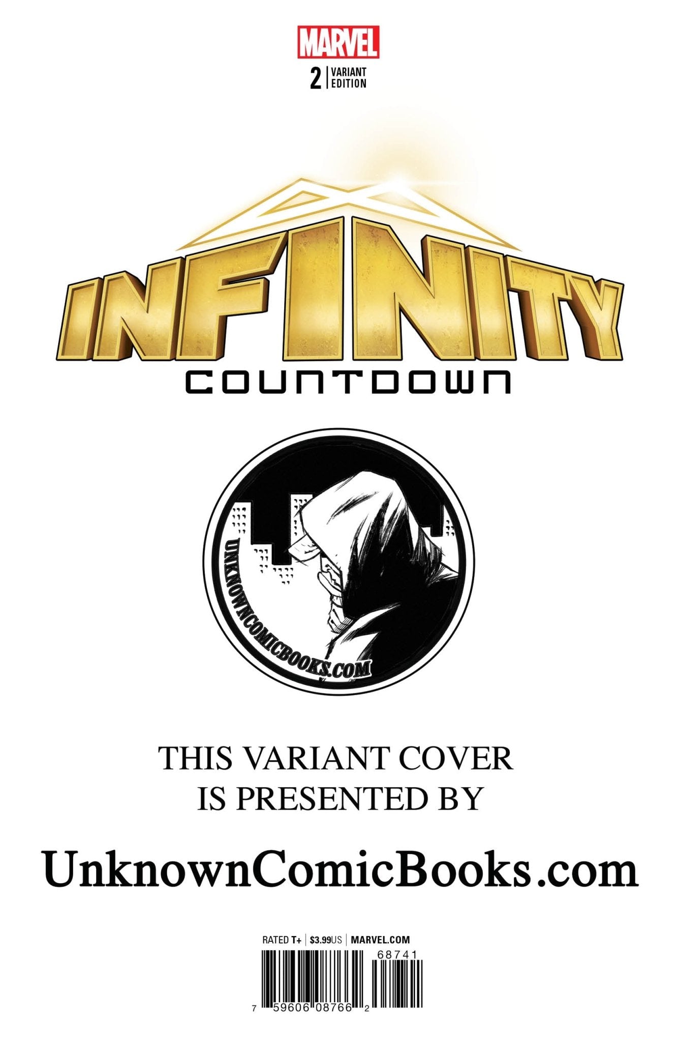 Infinity Countdown 2 (Of 5) Unknown Comic Books Granov Exclusive VIRGIN VAR 4/18/2018 - East Coast Comics