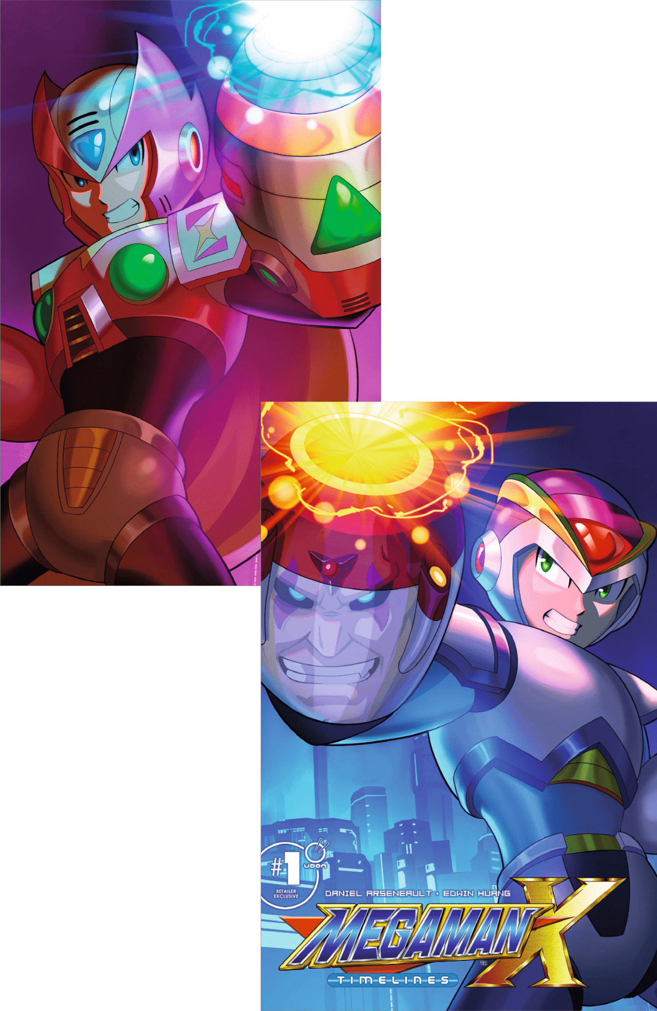 Mega Man X Timelines 1 Bundle Connecting Set - East Coast Comics