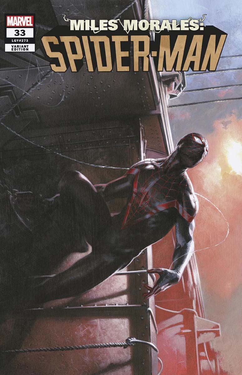 Miles Morales Spider - Man #33 Unknown Comics Gabriele Dell'Otto Exclusive Var (12/08/2021) (12/15/2021) - East Coast Comics
