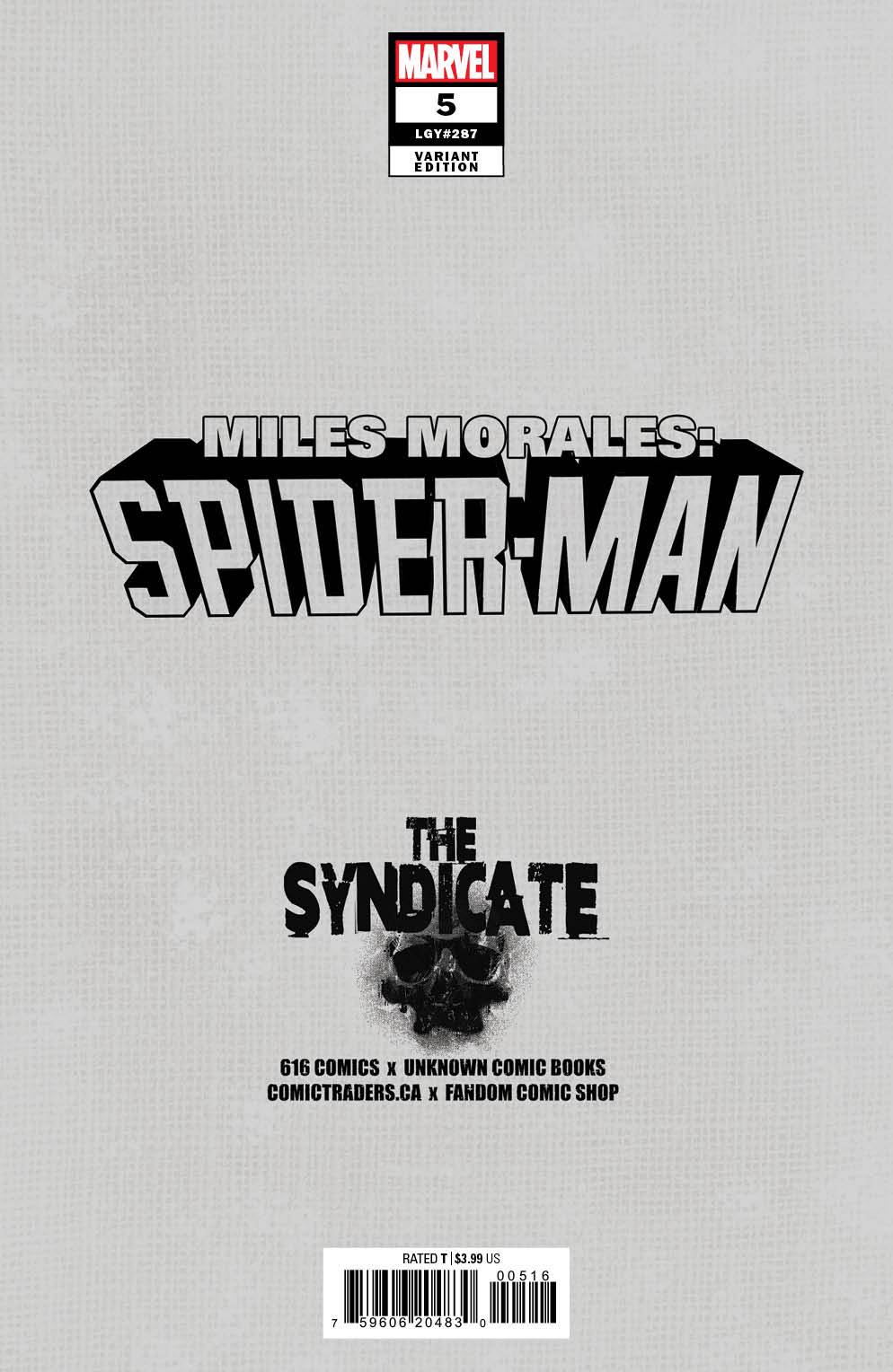 Miles Morales: Spider - Man #5 Marco Mastrazzo (616) Exclusive Var (04/26/2023) - East Coast Comics