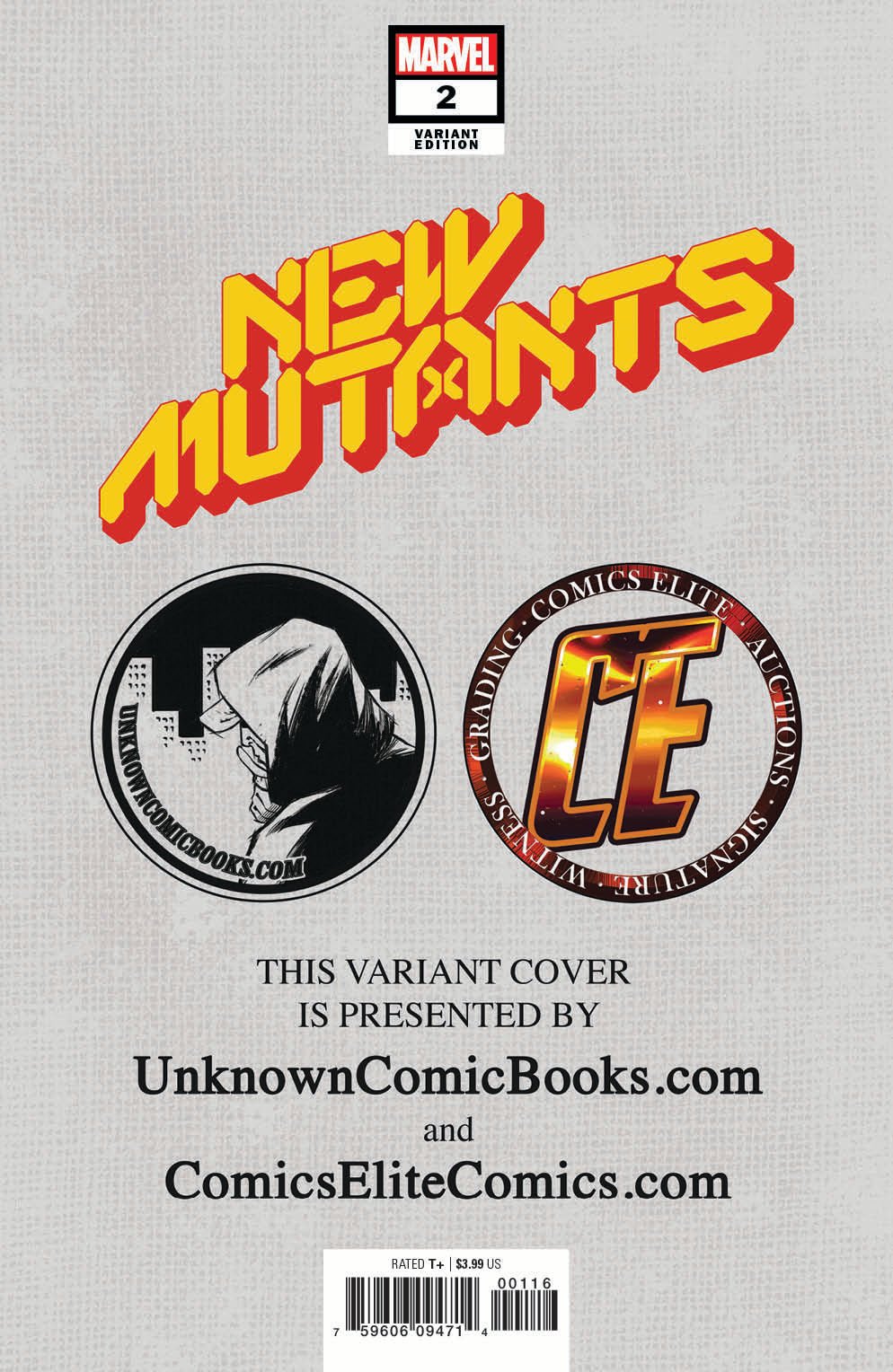 NEW MUTANTS #2 MICO SUAYAN EXCLUSIVE VAR DX (11/27/2019) - East Coast Comics