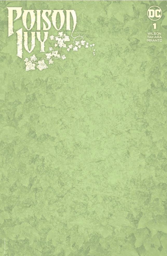 Poison Ivy #1 (616) Exclusive Blank Var (06/08/2022) - East Coast Comics