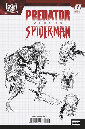 Predator vs. Spider - Man #1 Marcelo Ferreira Design Variant (1:10) - East Coast Comics