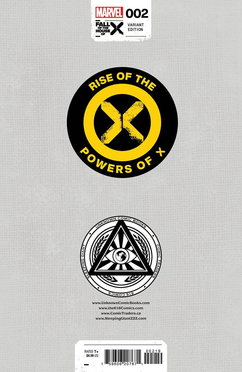 Rise Of The Powers Of X 2 Unknown Comics Ejikure Exclusive Virgin Var (02/21/2024) - East Coast Comics