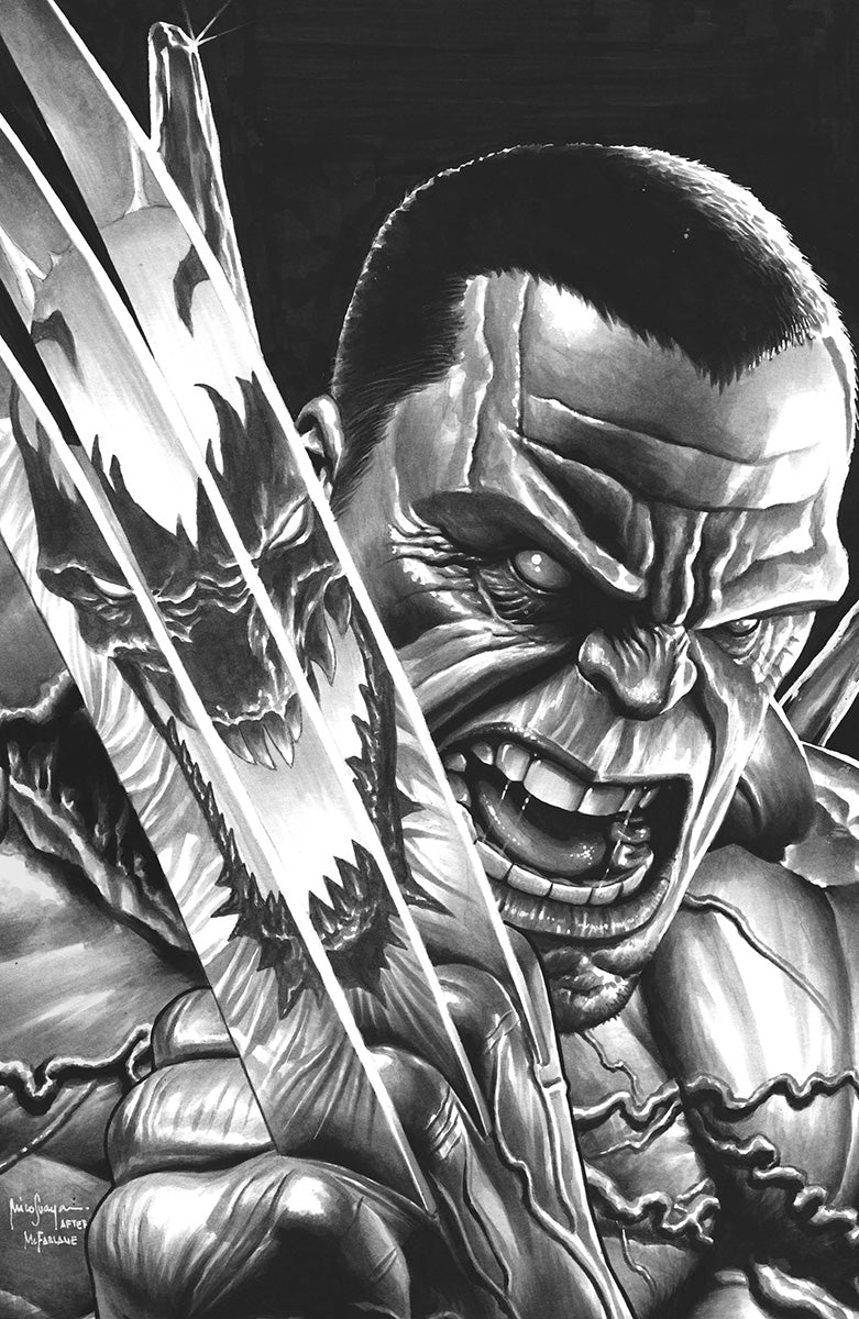 Savage Avengers 1 Unknown Comics Mico Suayan Exclusive B&W Convention VIRGIN Var (06/08/2022) - East Coast Comics