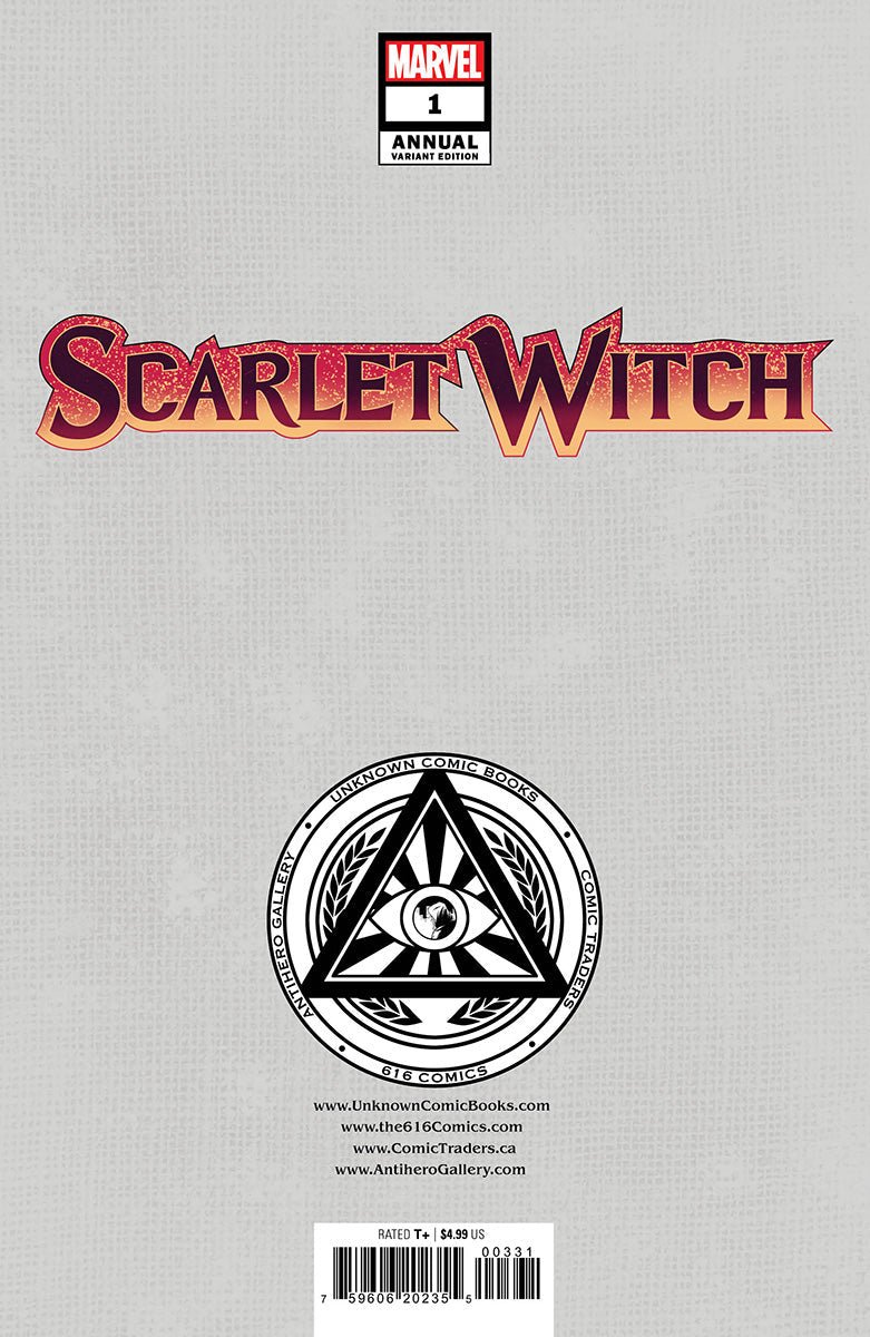 Scarlet Witch Annual #1 Unknown Comics R1C0 Exclusive Var (06/21/2023) - East Coast Comics