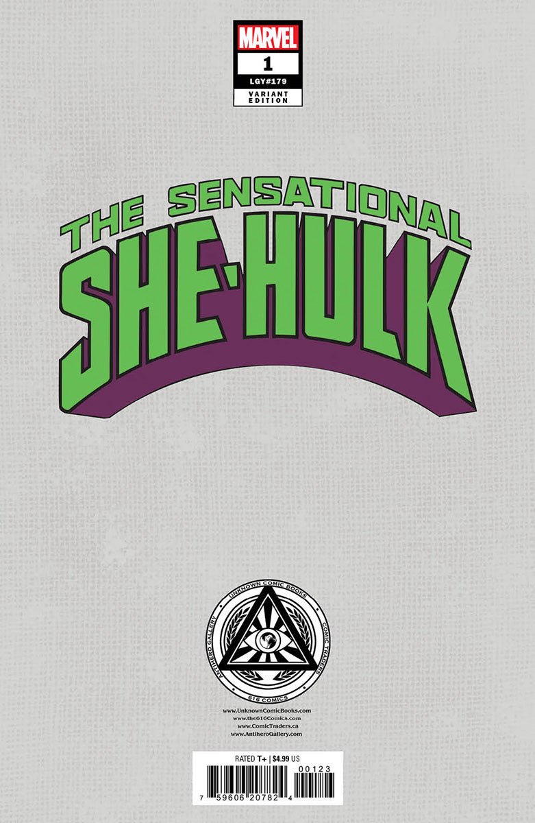 Sensational She - Hulk #1 Unknown Comics Kaare Andrews Exclusive Virgin Var (10/18/2023) - East Coast Comics