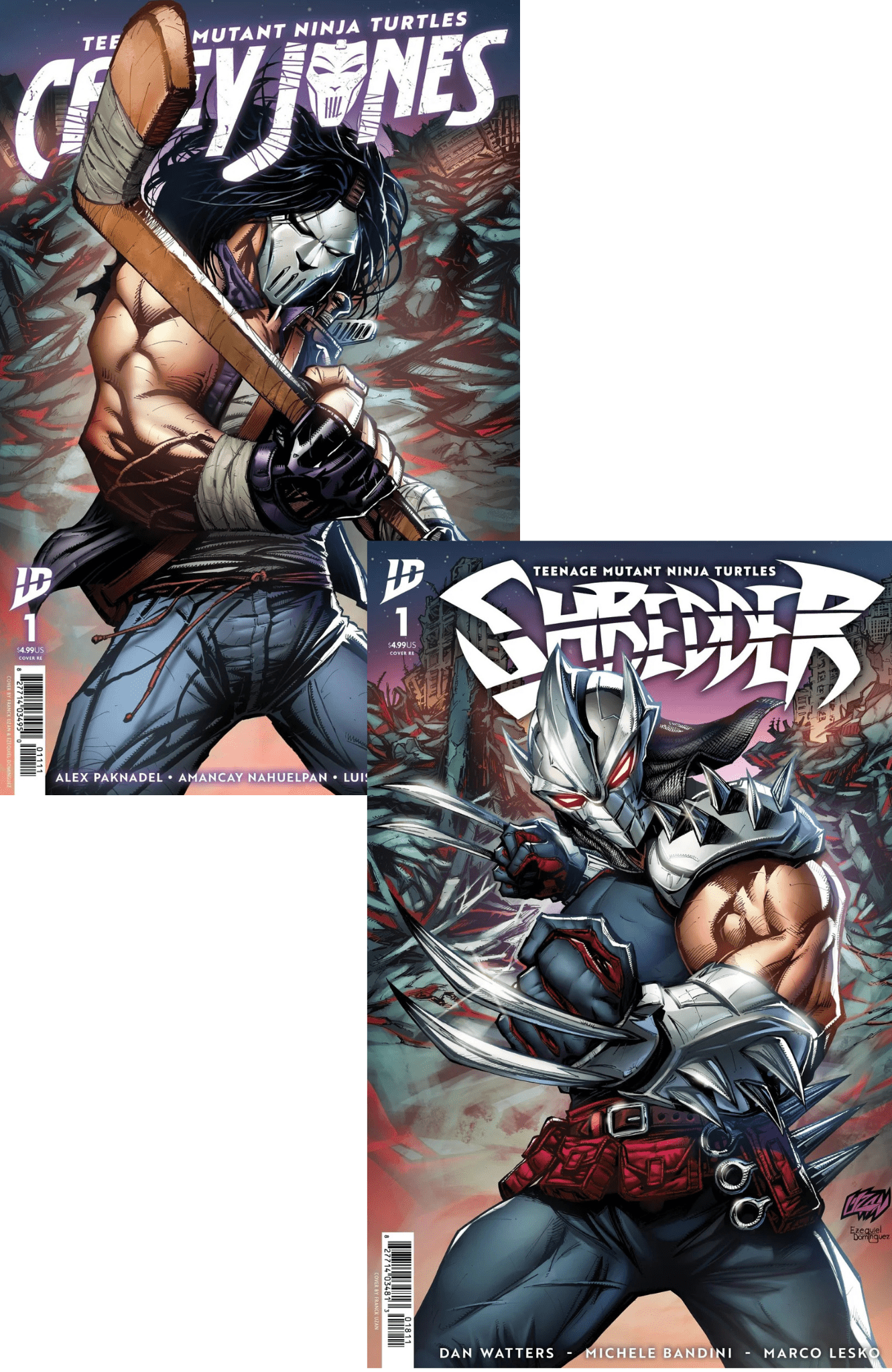 Shredder 1 Casey 1 Connecting Set - East Coast Comics