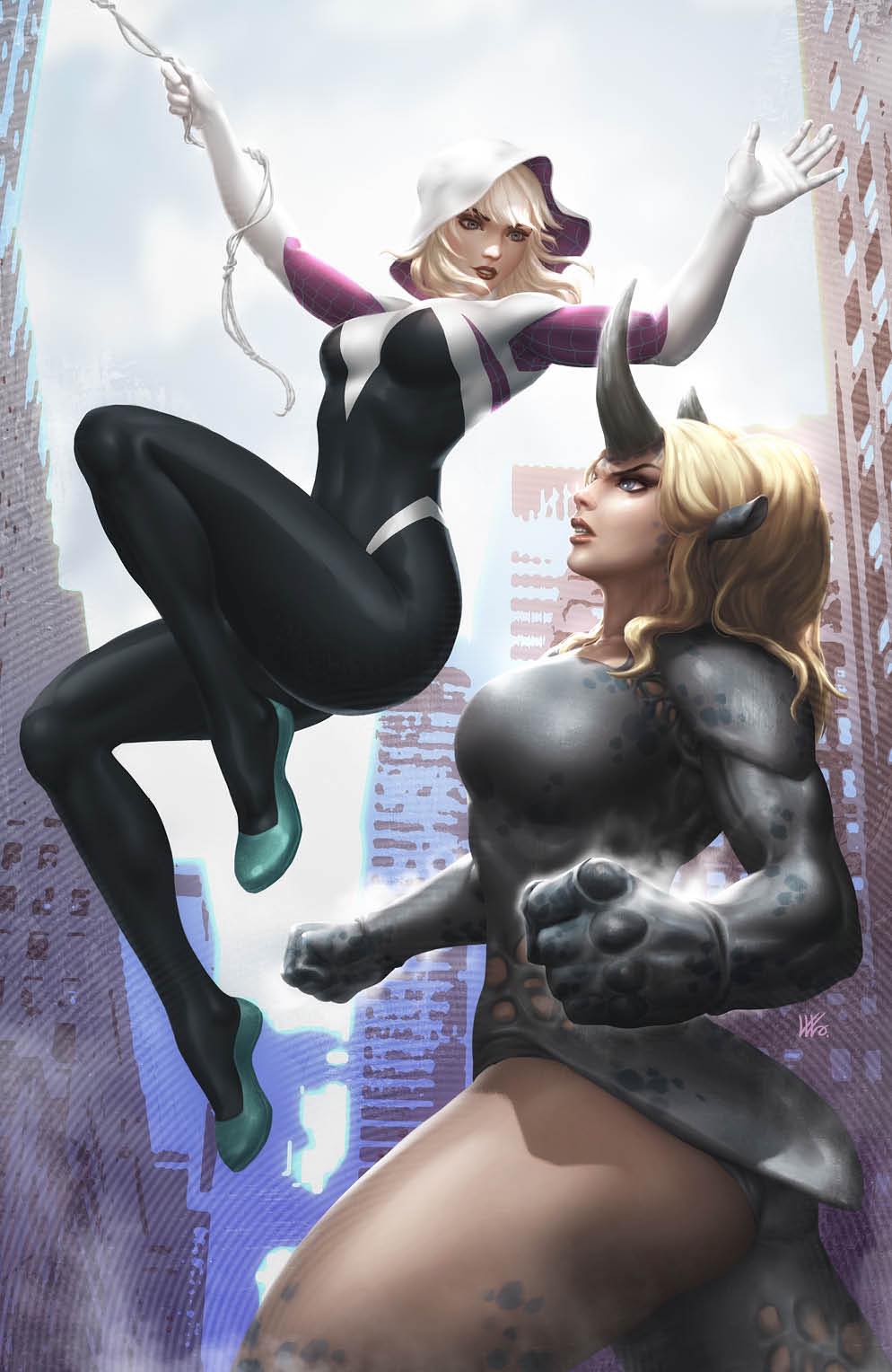 Spider - Gwen: Shadow Clones #4 Kendrick Lim (616) Exclusive Virgin Var (06/28/2023) - East Coast Comics