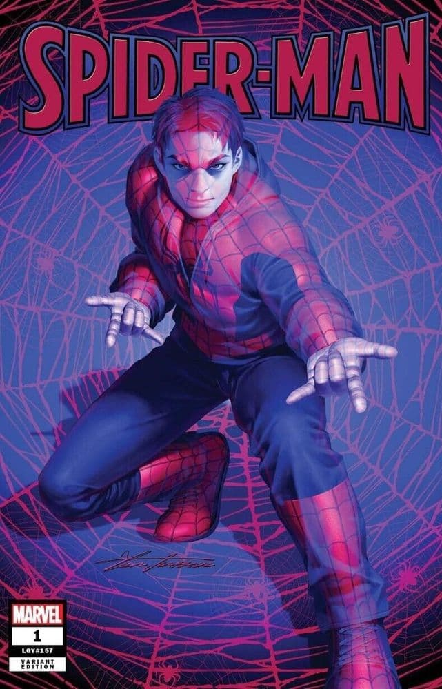 SPIDER - MAN #1 DOUBLE EXPOSURE TRADE LIMITED EDITION EXCLUSIVE (10/19/2022) - East Coast Comics