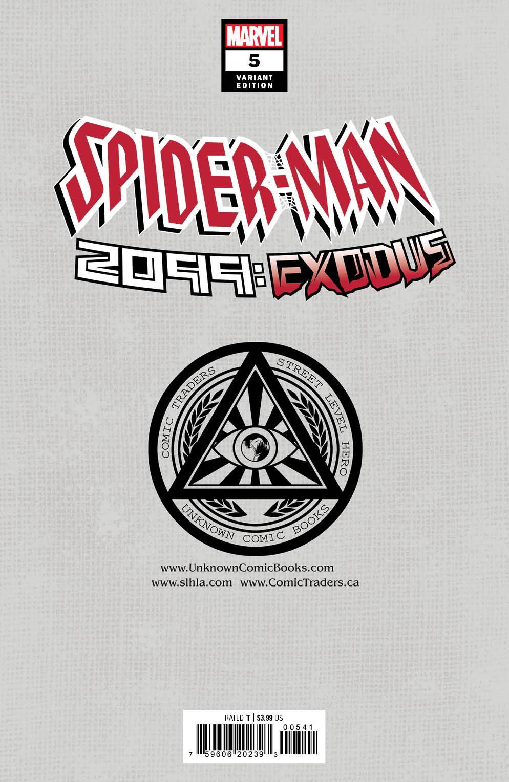 Spider - Man 2099: Exodus #5 Unknown Comics Alan Quah Exclusive Var (08/03/2022) - East Coast Comics
