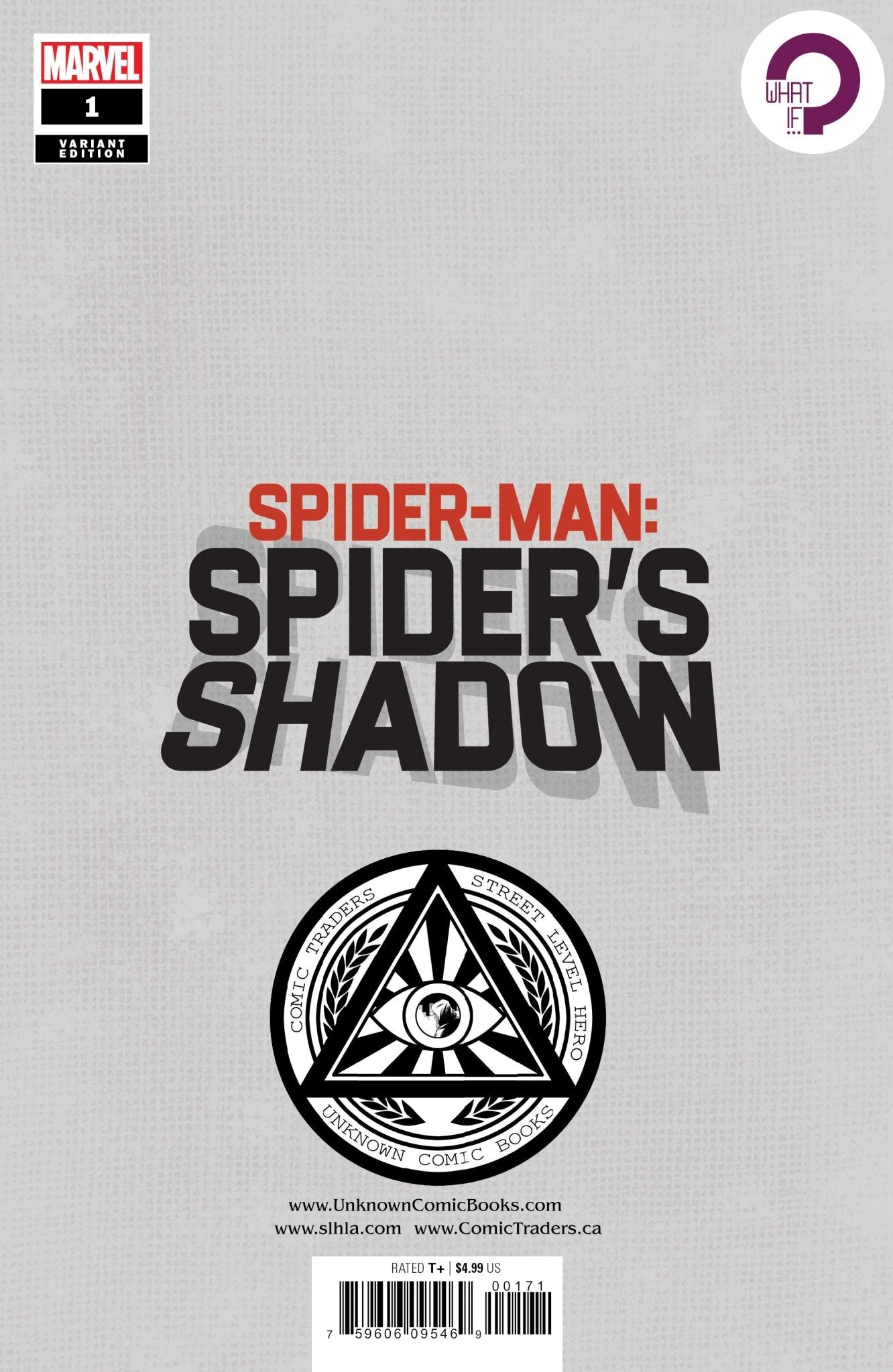 Spider - Man Spiders Shadow #1 (Of 4) Unknown Comics Miguel Mercado Exclusive Var (04/14/2021) - East Coast Comics
