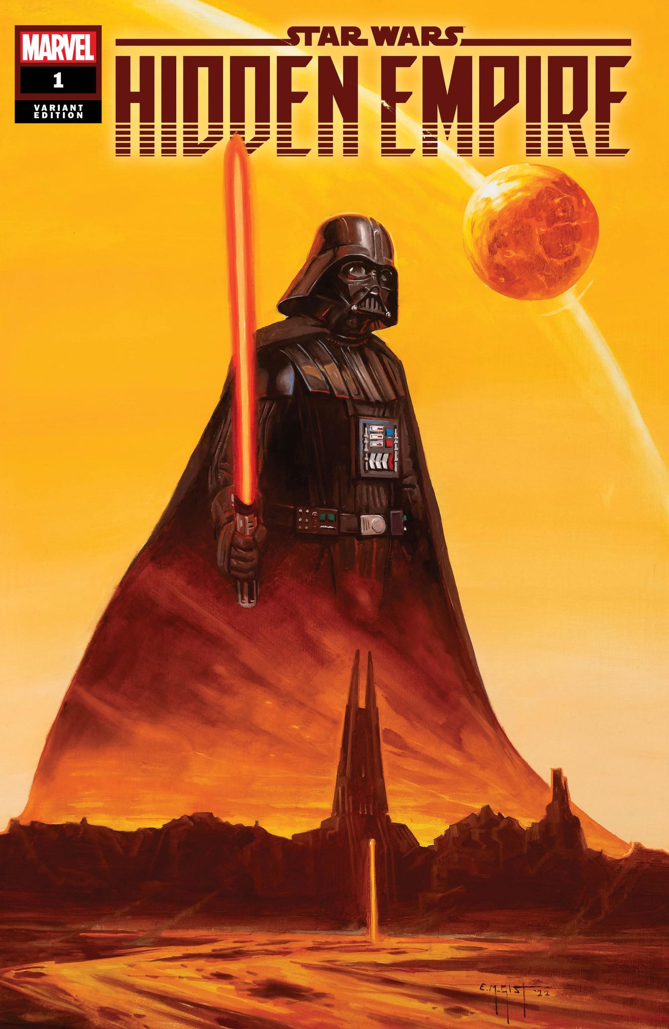 Star Wars: Hidden Empire #1 E.M. Gist Exclusive Var (11/30/2022) - East Coast Comics