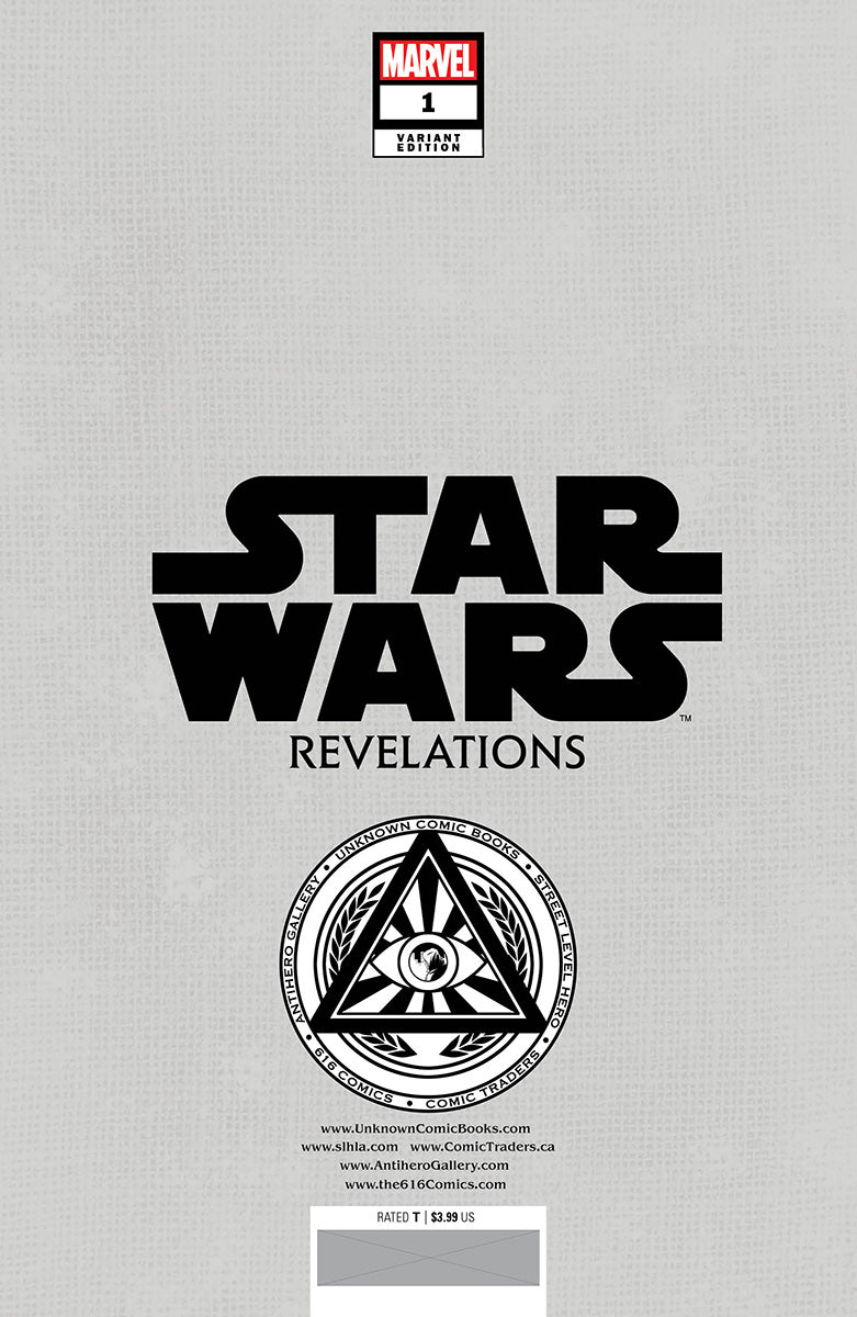 Star Wars: Revelations #1 Unknown Comics Caspar Wijngaard Exclusive Var (11/23/2022) - East Coast Comics