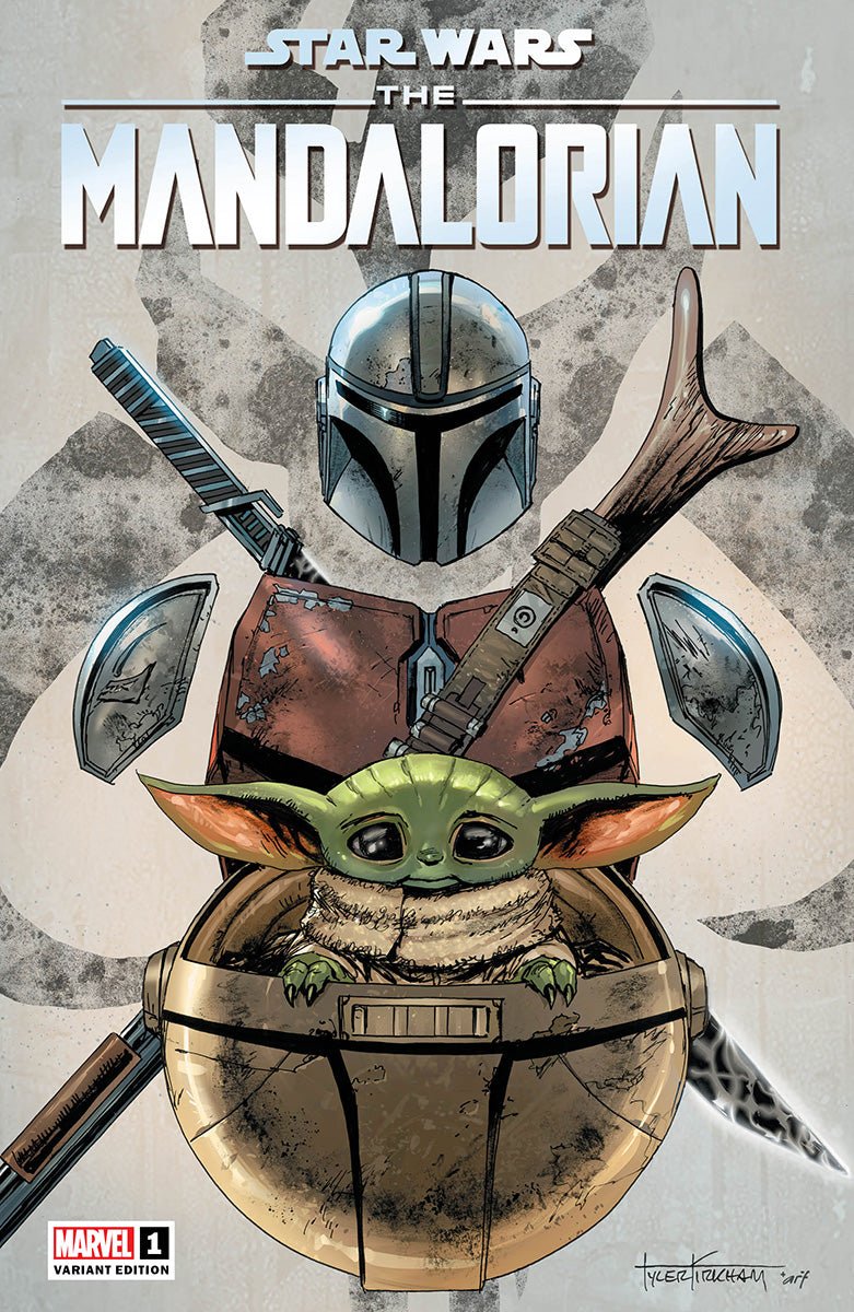 Star Wars: The Mandalorian #1 Unknown Comics Tyler Kirkham Exclusive Var (07/06/2022) - East Coast Comics