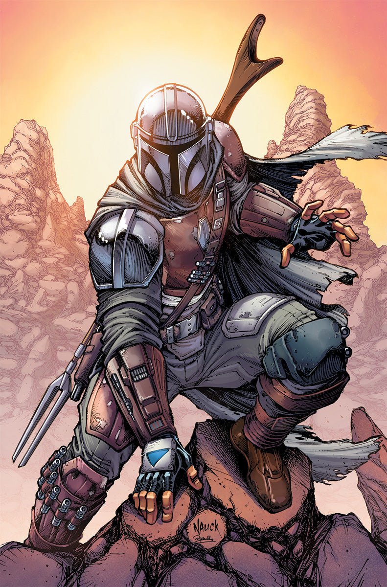 Star Wars: The Mandalorian #2 Unknown Comics Todd Nauck Virgin Exclusive Var (08/17/2022) - East Coast Comics