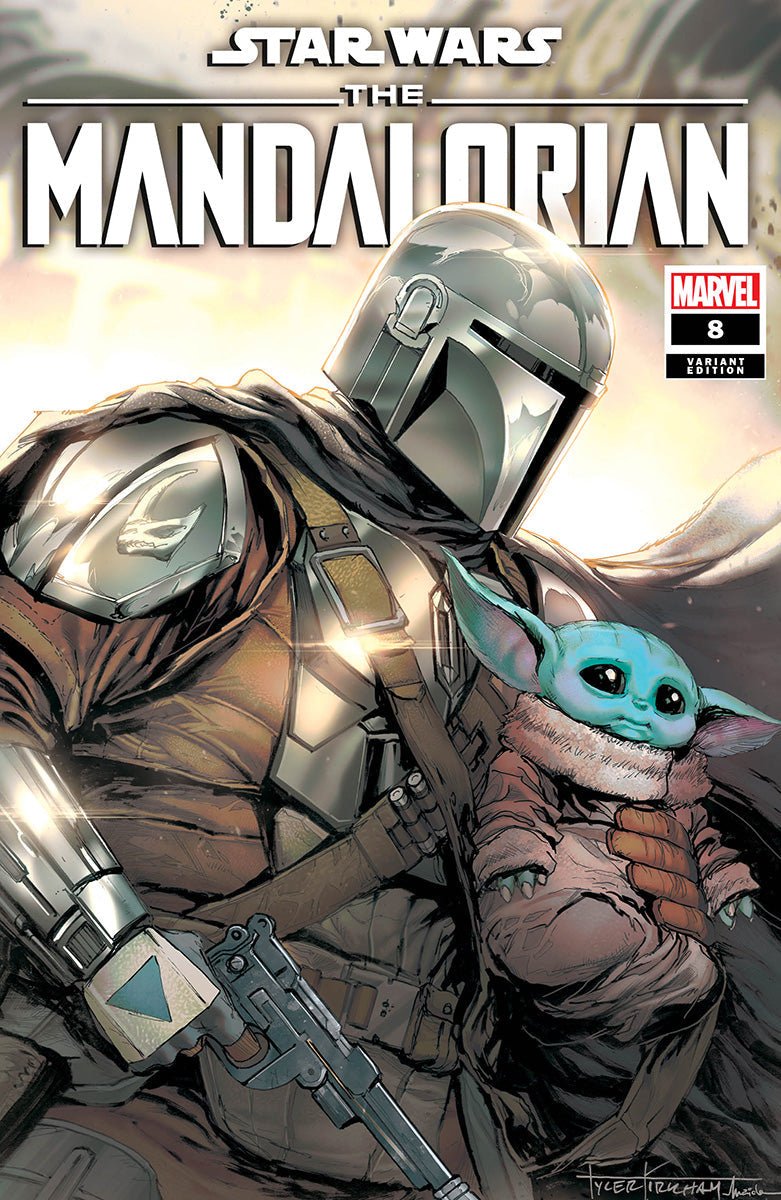 STAR WARS: THE MANDALORIAN 8 UNKNOWN COMICS TYLER KIRKHAM EXCLUSIVE VAR (03/01/2023) - East Coast Comics