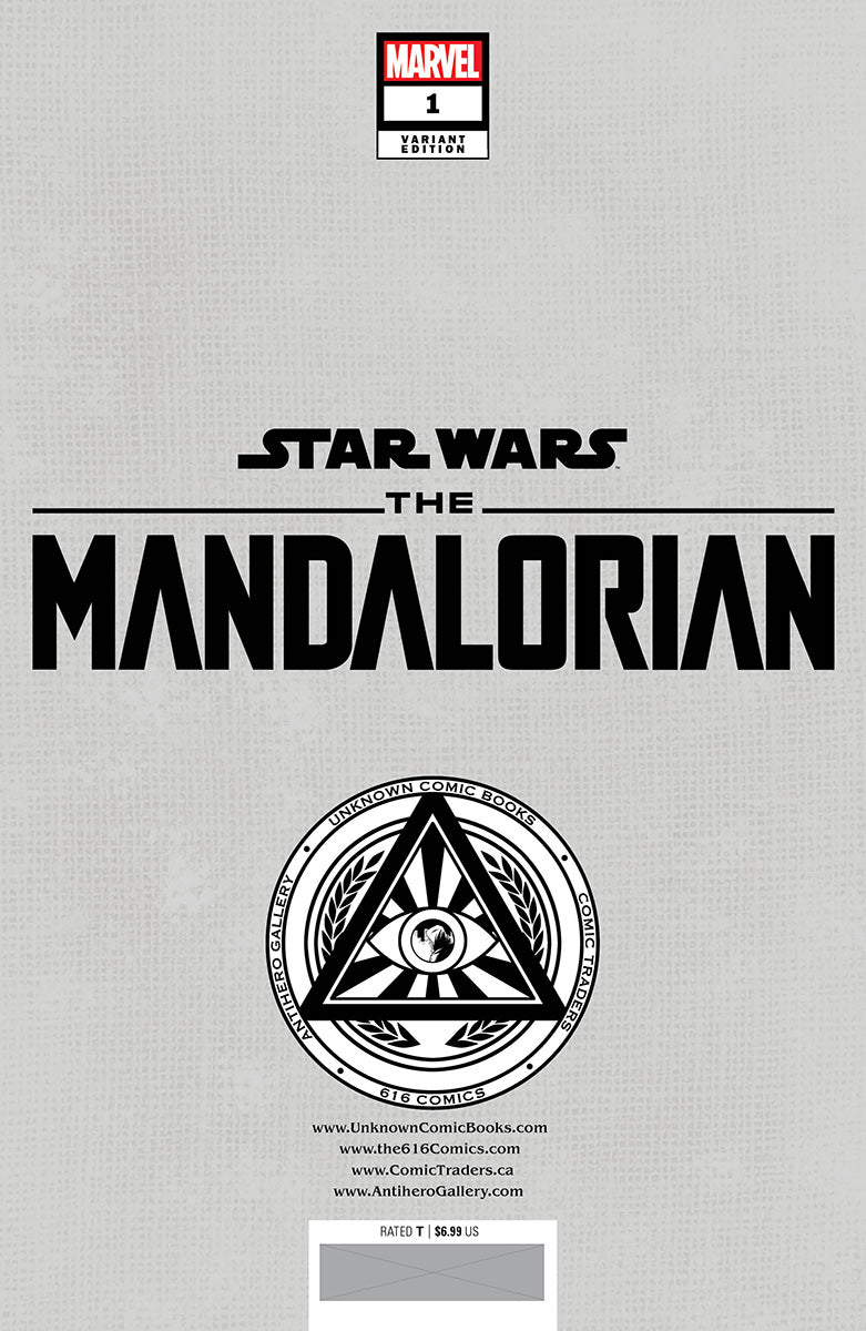 Star Wars: The Mandalorian Season 2 #1 Unknown Comics Mico Suayan Exclusive Var (06/21/2023) - East Coast Comics