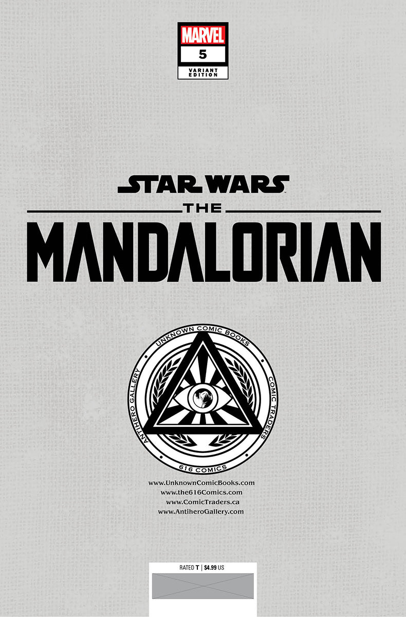 Star Wars: The Mandalorian Season 2 #5 Unknown Comics Peach Momoko Exclusive Virgin Var (10/11/2023) - East Coast Comics