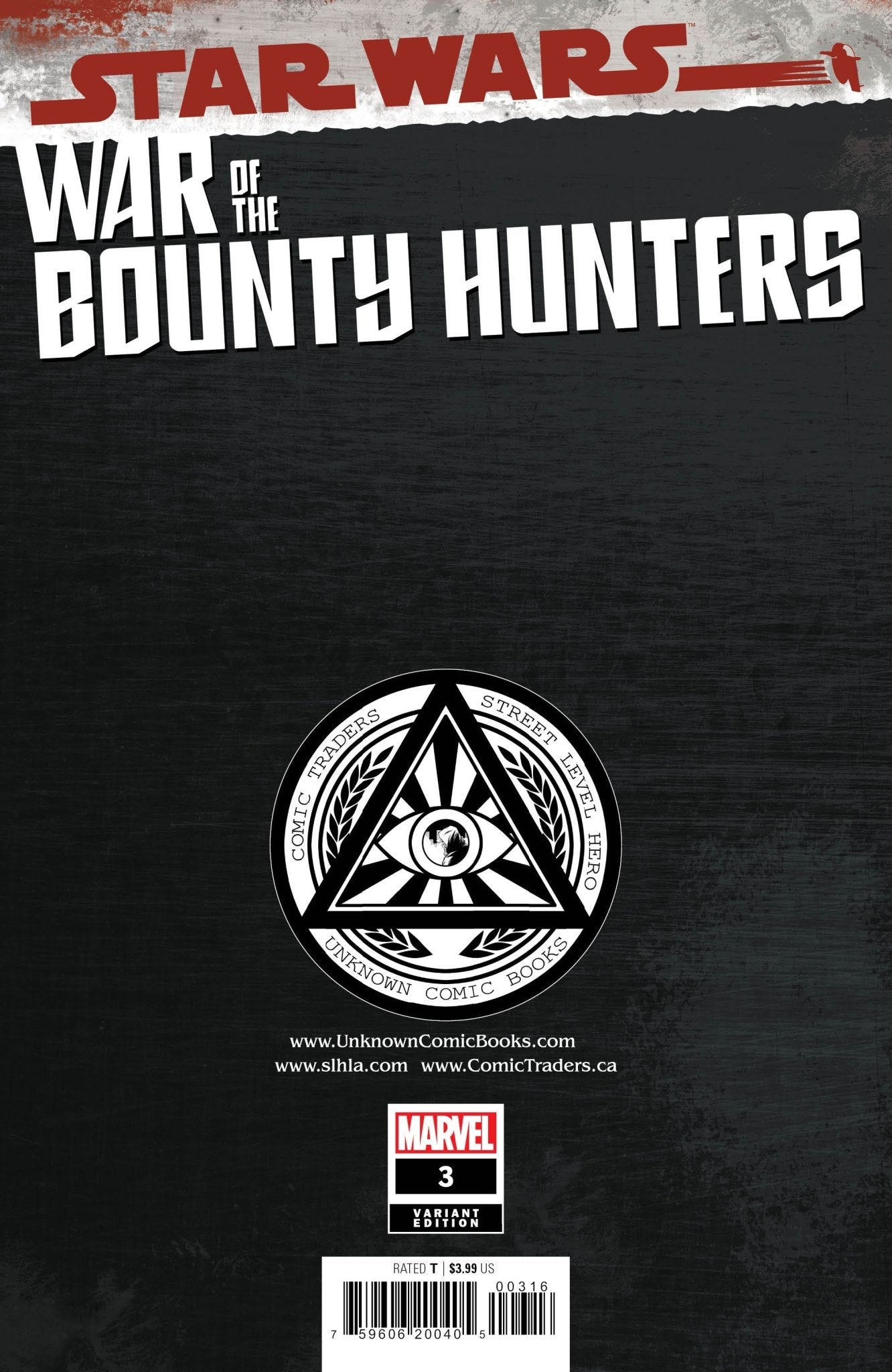 Star Wars War Bounty Hunters #3 (Of 5) Unknown Comics Tyler Kirkham Exclusive Var (08/18/2021) - East Coast Comics