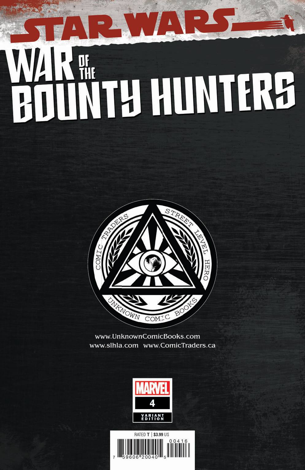 Star Wars War Bounty Hunters 4 (Of 5) Unknown Comics Tyler Kirkham Exclusive Var (09/08/2021) - East Coast Comics