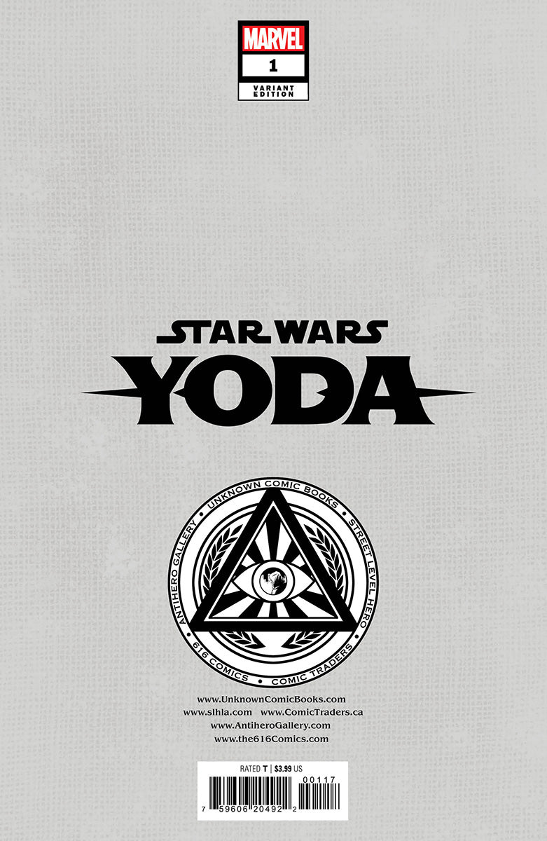 Star Wars: Yoda #1 Unknown Comics David Nakayama Exclusive Var (11/23/2022) - East Coast Comics
