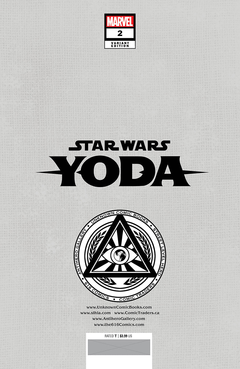 Star Wars: Yoda 2 Unknown Comics Todd Nauck Exclusive Var (12/28/2022) - East Coast Comics