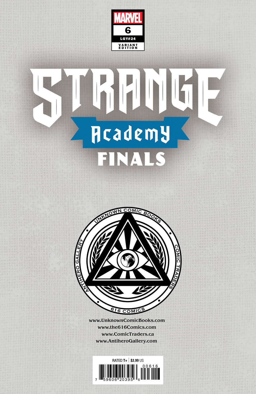 Strange Academy: Finals #6 Unknown Comics Ivan Tao Exclusive Graffiti Wall Var (04/26/2023) - East Coast Comics