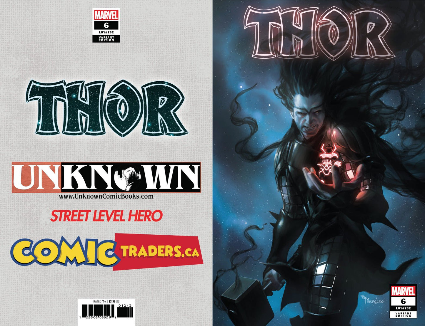 Thor 6 Unknown Comics Miguel Mercado Exclusive Var (08/19/2020) - East Coast Comics