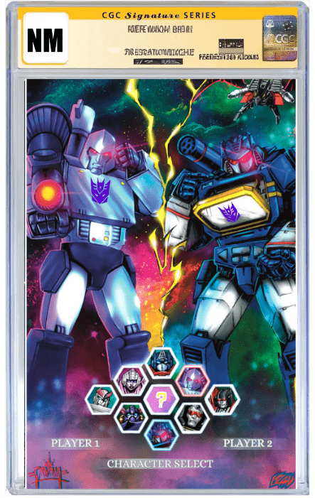 Transformers 25 - ECC NYCC Exclusive Franck Uzan & Martin Zavala Virgin Variant (9/8/25) - East Coast Comics