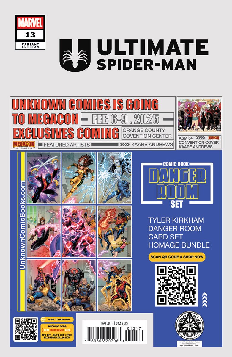 Ultimate Spider - Man #13 Unknown Comics Frany Exclusive Var (01/22/2025) - East Coast Comics